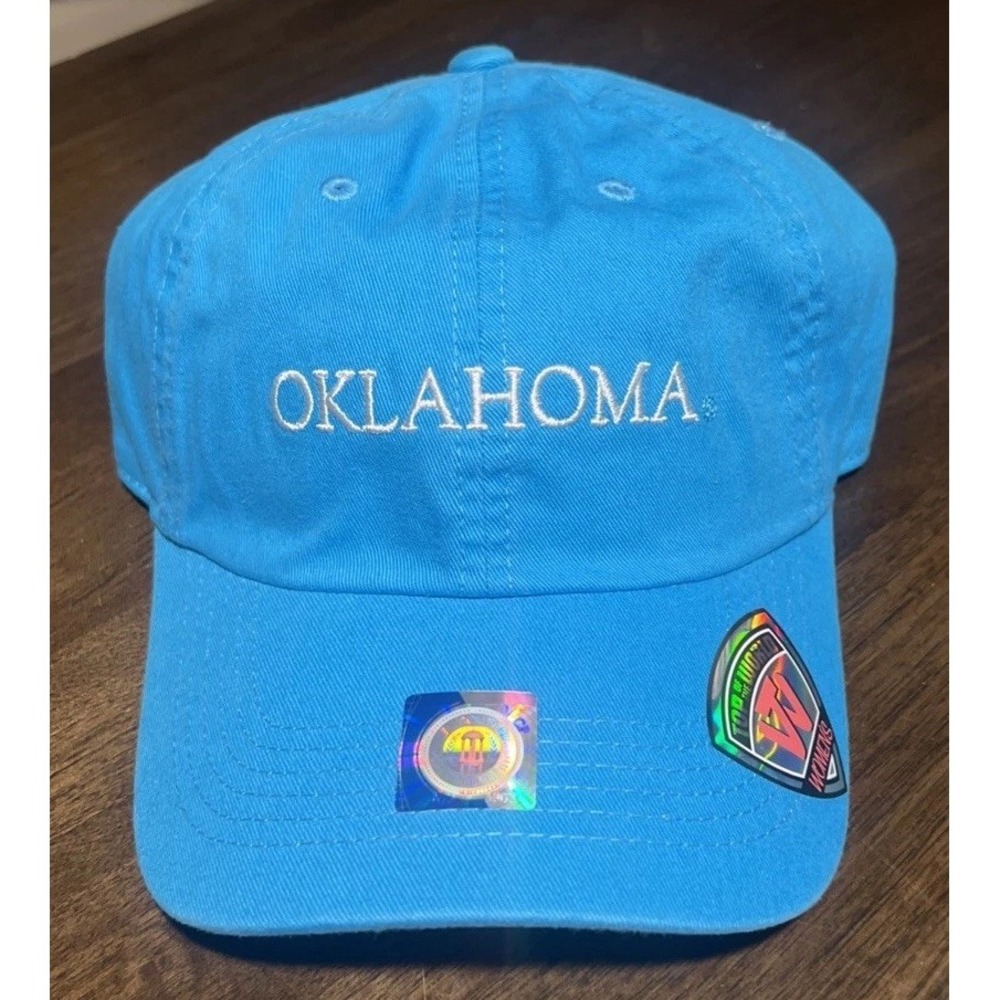 Oklahoma Sooners Hat Top Of The World TOW Women Blue Seaside Adjustable Cap